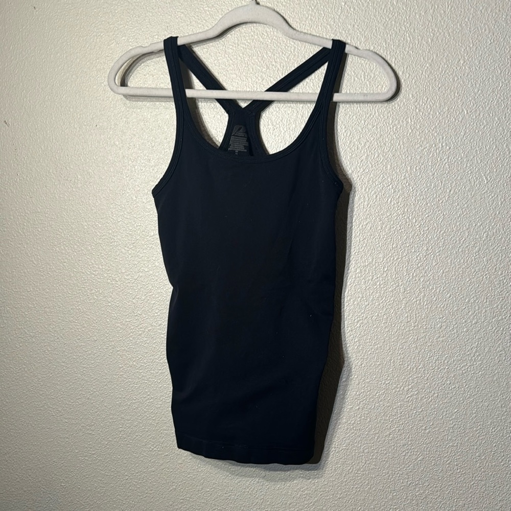 Progression black active wear top